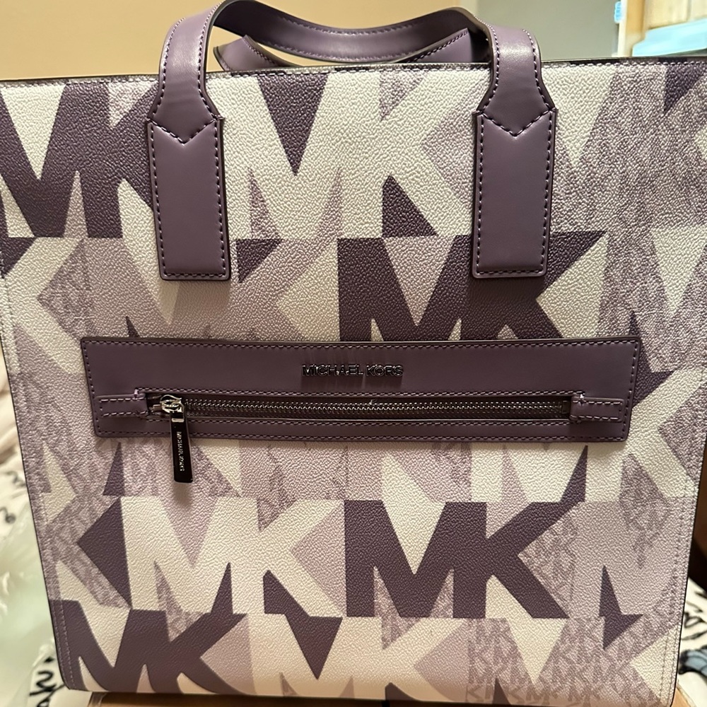 MK Kenly Orchid tote